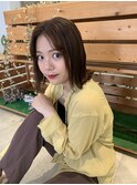 【BOB/SAYAKA】 ぱっつっとかんが分かる外はねヘアスタイル