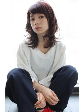 トゥーリ 春日店(tuuli) tuuli☆30代40代ペールベージュ切りっぱなしミディアム　123