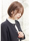 似合わせカット×大人丸みショートボブ【瀧上丈司】