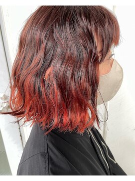 フラバー(flover) flover【グラデーションxハイライト】アプリコットオレンジ