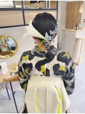 卒業式ヘアセット