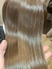 [褪色＆紫外線ケア]カット+カラー+髪質改善プリフィカトリートメント¥13980