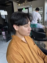 アイズ 海老名(AIZU) センターパート ニュアンスパーマ カルマパーマ