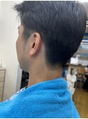 バーバースタイル フェード 七三メンズ ビジネス ベリーショート