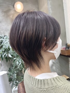 エトネ ヘアーサロン 仙台駅前(eTONe hair salon) 20代 30代 ウルフショート