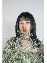 マイ ヘア デザイン 岡崎(MY hair design)&nbsp;前髪/マチルダボブ/ピンクベージュ/インナーグレージュ/岡崎