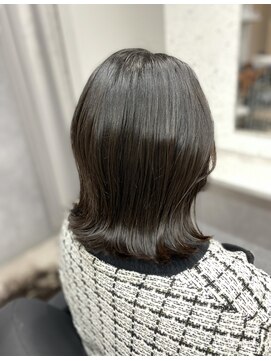 アデプト 北千住店(adept) ★大人可愛いモテ髪20代30代40代くびれボブ外ハネボブ【北千住】