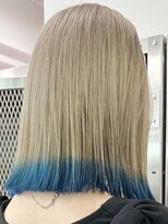 ウィコ 新宿(WICO)&nbsp;milk tea×end blue [新宿駅/切りっぱなしボブ/エアリーロング]