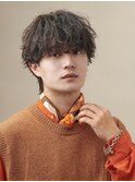波巻きパーマメンズツイストスパイラルパーママッシュウルフ