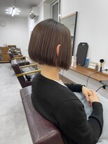 ランプ(Lamp) 白髪染め/髪質改善/中野/ボブショート ビフォアー&アフター