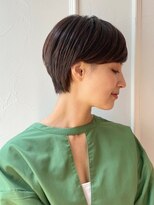 アイスバーグ(eyesburg)&nbsp;小顔ストレートボブ黒髪ダークブラウンマッシュモード広め前髪