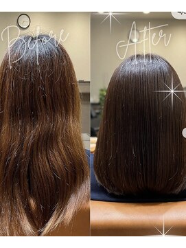 ルスリー 四日市店(Lsurii) 髪質改善カラー