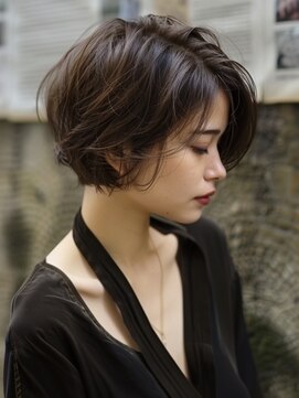 アルトリスト(Altruist Aging×HAIR&SPA) ★ダークアッシュ大人ガーリーボブ着物似合わせカット/髪質改善