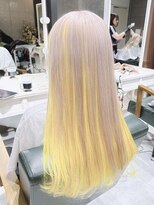 デイズ(days)&nbsp;ミルクティーベージュ　イエローインナーカラー