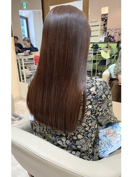 ジール プラス 西明石駅前店(zeal plus) 超高濃度水素カラー☆ツヤサラヘア