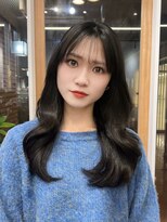 イオエ 梅田(ioe)&nbsp;ダブルカラー/大人ボブ/黒髪スタイル/髪質改善/縮毛矯正