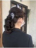 卒業式ヘア