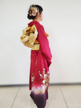 コアフィールドマサコ 小松島店(COIFFURE de MASAKO) 成人式着付け　セット