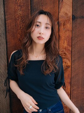 リュープリエ 笹塚(Lieu plie) 顔まわりシースルーレイヤー大人カジュアル