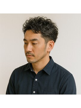 スープレックス ヘアーデザイン(SOUPREX HAIR DESIGN) SOUPREX40代大人刈り上げパーマスタイル　20代 30代 40代 50代