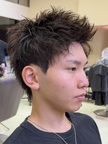 ニアバイスイ(Nia By SUI)&nbsp;【坂本翔】ジェットスパイキーショートパーマ　柏/メンズ