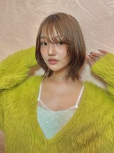 リベルタ(liberta)&nbsp;レイヤーウルフ×透明感カラー《liberta/こえび》