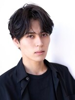 ハバナ 渋谷(HAVANA)&nbsp;センターパート/メンズヘア/ツーブロック/ニュアンスパーマ