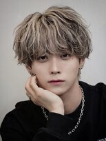 アイトーキョー 下北沢(AI TOKYO) ローライト×メンズウルフ/メンズカット/下北沢/ブリーチ