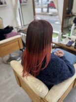 リングバイモアムー(Ring by Moremuu)&nbsp;<Hazuki>   裾レッド