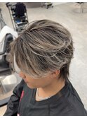 毛流れセンターパート