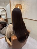 艶々髪質改善カラー×アンバーベージュ