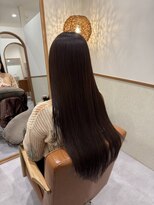 ハル 泉中央(hal) 艶々髪質改善カラー×アンバーベージュ