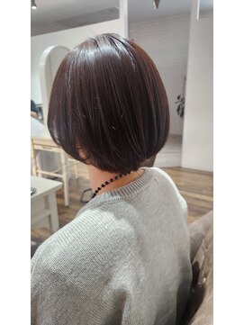 コス(KoS) 暗髪/ベージュ/ナチュラルカラー/ボブ