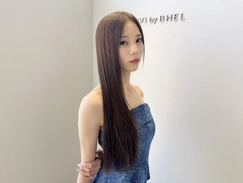 ビビバイベル(BiVi by BHEL)の写真/《クセ毛やダメージが気になる方に◎》酸性ストレートでダメージを最小限に抑えたナチュラルヘアへ＊[韓国]