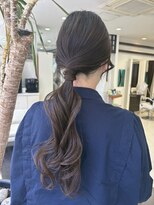 プランタン フォー ヘアー(printemps FOR HAIR) __ヘアセット__ローポニー__ヘアアレンジ__