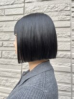 ニーム クルール 国分寺北口店(NEEM Couleur) ボブ/切りっぱなしボブ/ブラック/髪質改善/国分寺