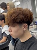 ニュアンスパーマサーフカールシャドウパーマメンズカット