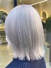 【新規限定】カット+ハイブリーチ+2stepトリートメント￥26400[小倉/ブリーチ]