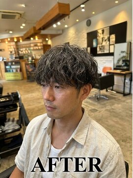 ジェットブラックキューサンロク(JET BLACK 936) シャドウパーマ
