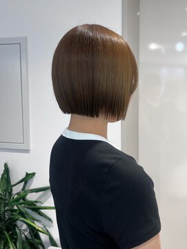 フォト イケブクロ(foto IKEBUKURO) ミニボブ/切りっぱなしボブ/透明感カラー/20代30代
