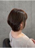 レイヤーボブ イヤリングカラー