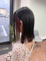 イブヘアー(eve hair)&nbsp;♪インナーカラー/レッド/ワインレッド