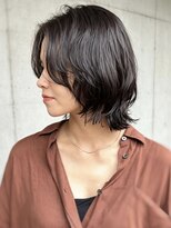 ボコカ(bococa)&nbsp;【macana指名】ショートボブウルフパーマニュアンスパーマ登戸