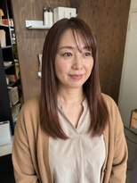 零秒女髪 千里丘店&nbsp;上品に輝く艶カラーで魅せる美髪ロング髪質改善艶髪まとまり艶感