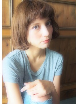 リマ(RIMA) 【RIMA】HARUKI 外国人風☆ワンカール×フレンチBob