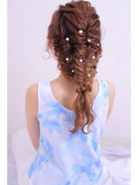 フェリシータ 緑地公園店(felicita) 大人かわいい♪編み込みポニーテール