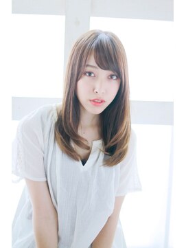 マーブルズ 横浜店(marbles) 潤つや内巻きロング[横浜美容室30代40代50代]