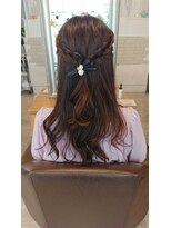 ウィービーパセリ atre川越店(WE BE PARSLEY)&nbsp;ヘアアレンジ♪【担当 木村沙織】