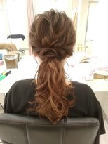 ヘアセットサロン ラシク(LaCQ) お呼ばれローポニー