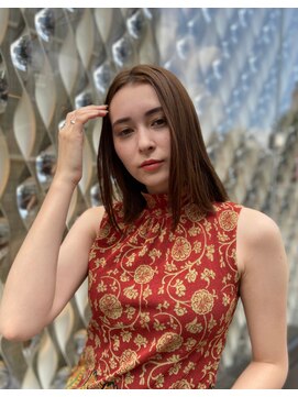 ディフィー 渋谷(defi) defiのナチュラルカラーストレート